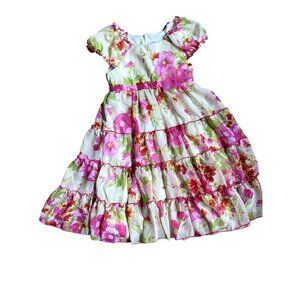 Jona Michelle Girls Floral Formal Dress 8